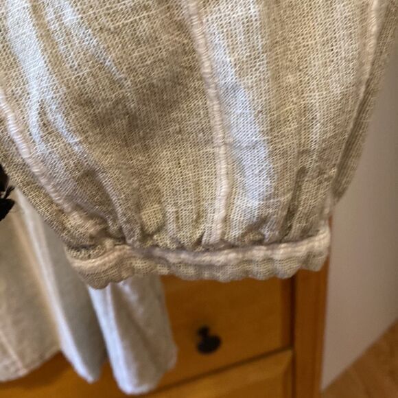 Merona gauze pale green boho top - Picture 3 of 4